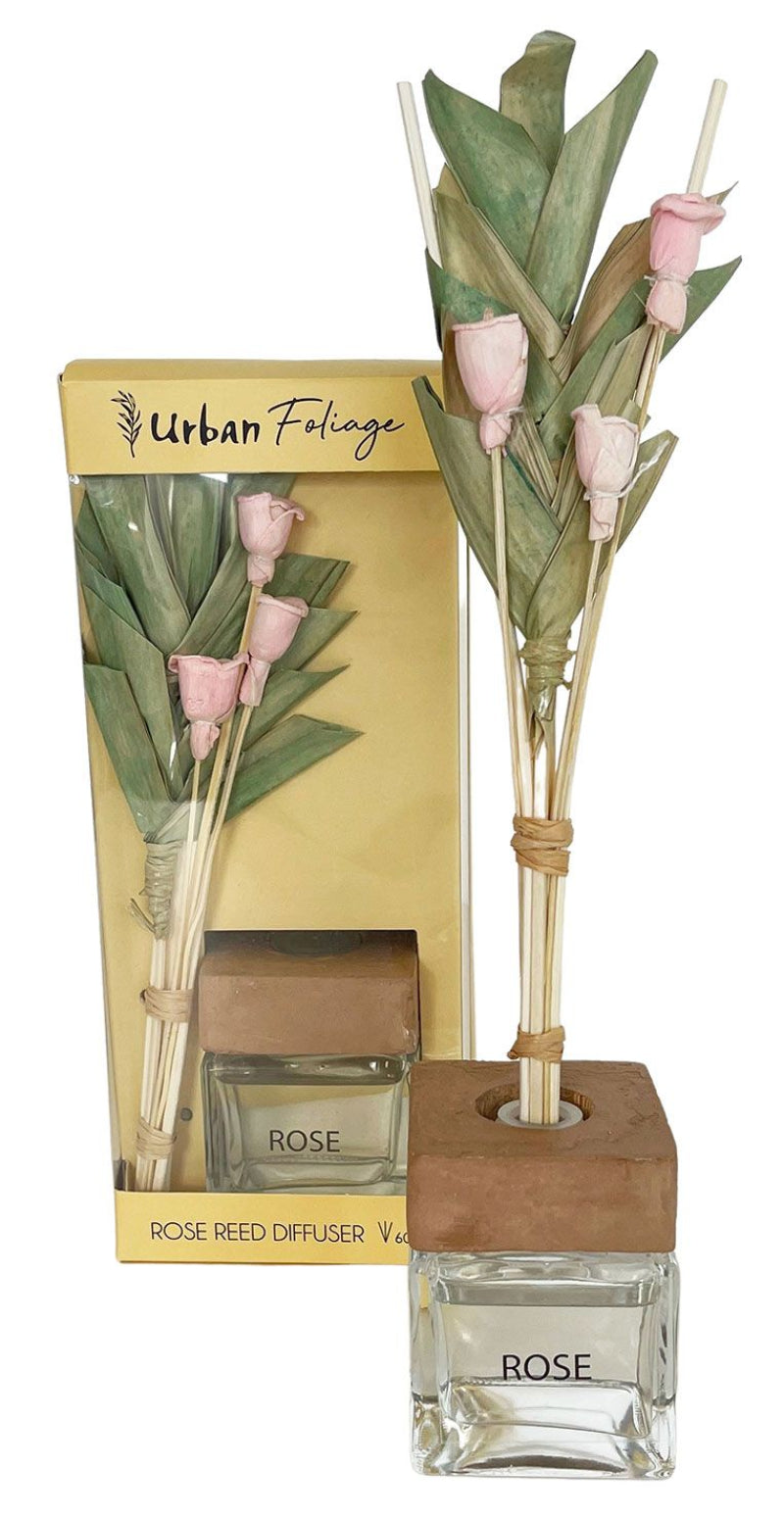 Urban Natural Dried-Rose Reed Diffuser – 60 mL