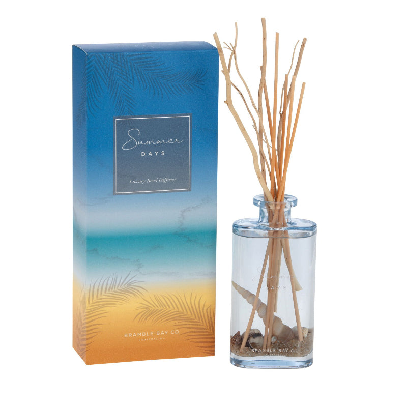 Summer Days Luxury Reed Diffuser – 150 ml | Bramble Bay Ocean Collection