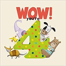 WOW Birthday Book – You’re 4!